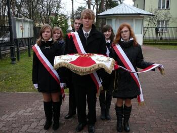 9 listopada 2010 roku odbyło się uroczeste nadanie imienia ówczesnemu Gimnazjum nr 106.JPG