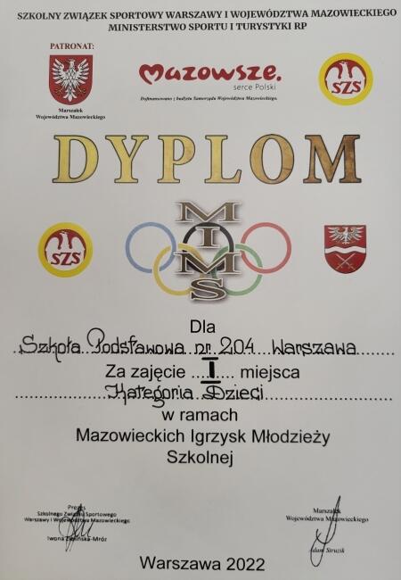 ECHA SUKCESÓW SPORTOWYCH 2021/2022