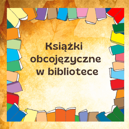 Książki obcojęzyczne w bibliotece