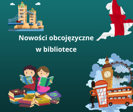 Książki anglojęzyczne w bibliotece