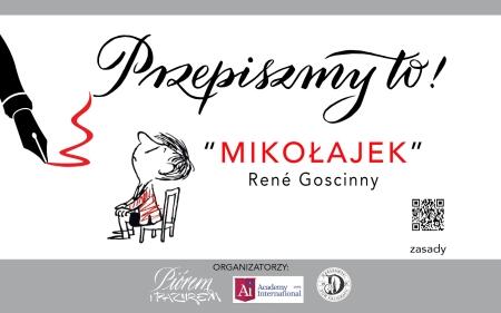 ''Przepiszmy to!'' - Nasze ulubione przygody Mikołajka