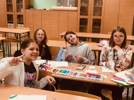 Wielkanocne kartki dla Hospicjum w Otwocku