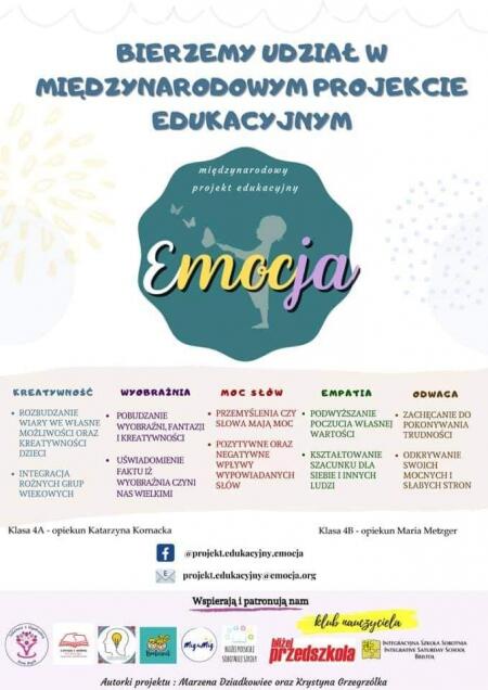 Międzynarodowy projekt  Emocja
